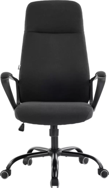 Кресло компьютерное EVERPROF Smart, ткань, черный, металл, корпус черный