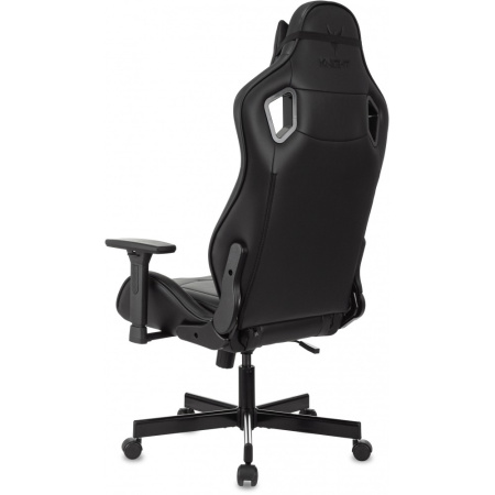 Кресло игровое Бюрократ Knight Gladiator, экокожа, металл, черный Кресло игровое Бюрократ Knight Gladiator, экокожа, металл, черный