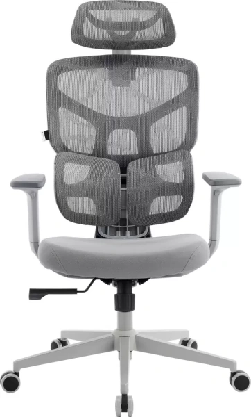 Кресло эргономичное EVERPROF Omega, Grey сетка, серый, металл, корпус серый Кресло эргономичное EVERPROF Omega, Grey сетка, серый, металл, корпус серый