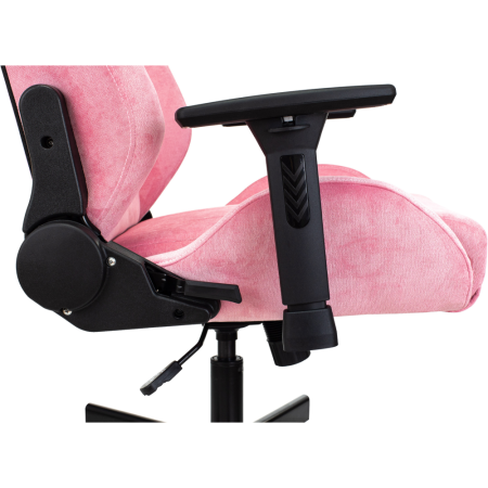 Игровое компьютерное кресло Knight VIKING N1 Fabric Velvet 36, розовый