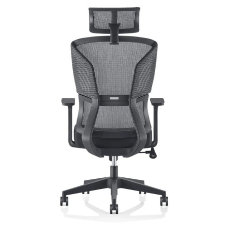 Кресло компьютерное SitZone U-065A, сетка/ткань, черный