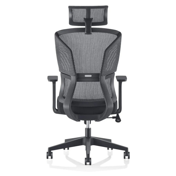 Кресло компьютерное SitZone U-065A, сетка/ткань, черный