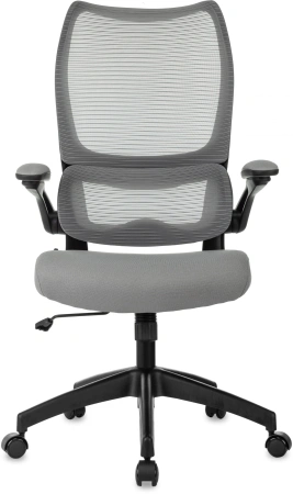 Кресло компьютерное Бюрократ Sigma 1 сетка, ткань, серый