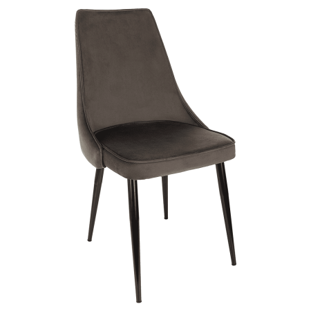 Стул Бюрократ "CH-K4", ткань, коричневый, металл