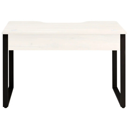 Стол компьютерный игровой Millwood Лофт Гонконг (ДТ-3), 1300x700 мм, дуб белый крафт, черный