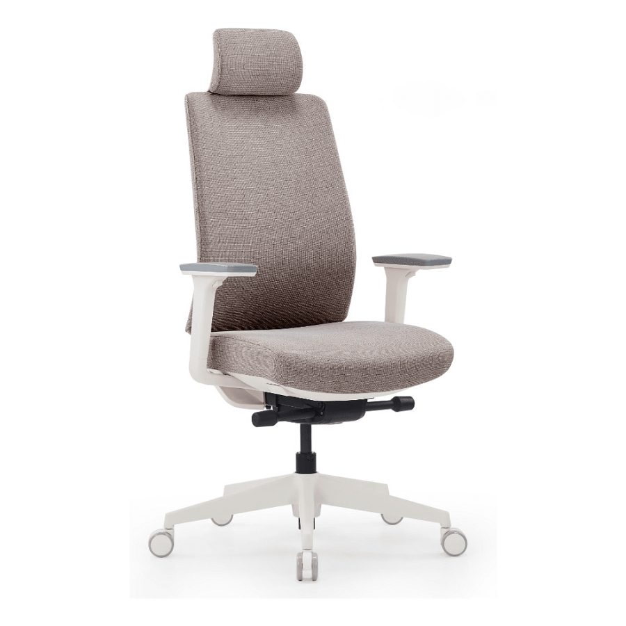 Кресло компьютерное SitZone CH-K55A-BS, ткань, бежевый, пластик, -30%
