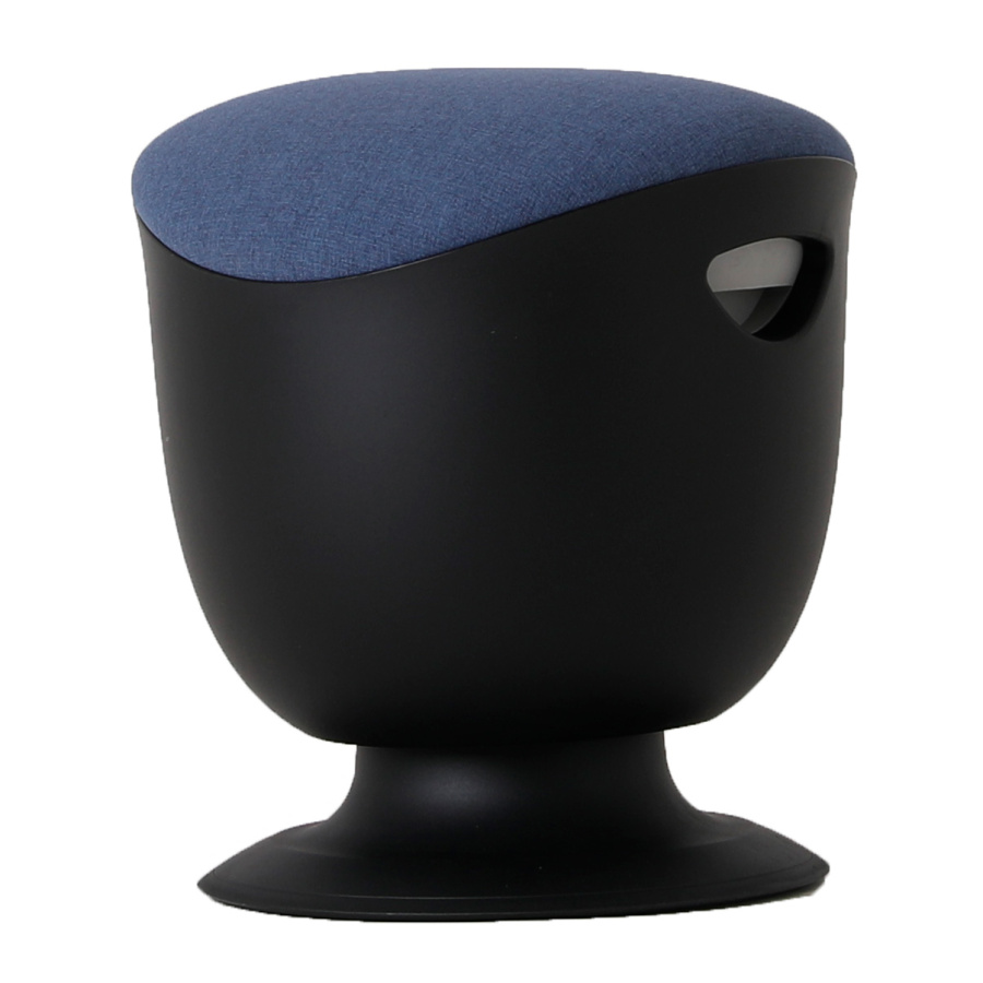 Стул для активного сиденья Chair Meister Tulip, черный/синий Стул для активного сиденья Chair Meister Tulip, черный/синий