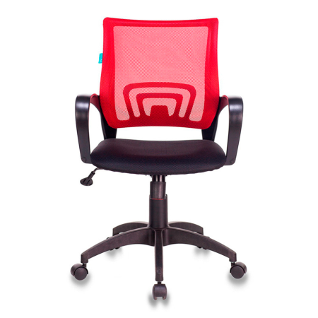 Кресло компьютерное Бюрократ CH-695N/R/TW-11, красный