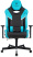 Кресло игровое Бюрократ Knight Thunder 5X, экокожа, черный, голубой Кресло игровое Бюрократ Knight Thunder 5X, экокожа, черный, голубой