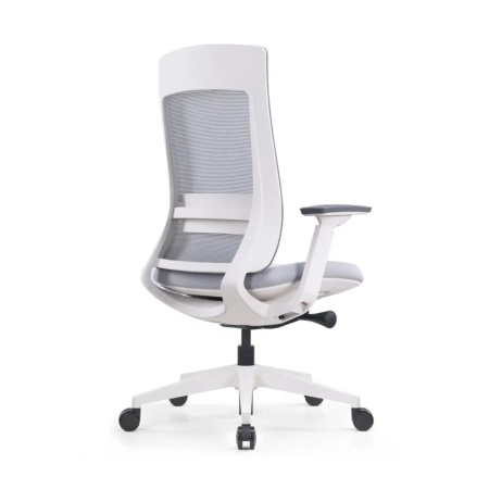 Кресло компьютерное SitZone E-VL002B-BS, сетка, ткань, пластик, серый