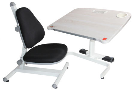 Стол Comf-Pro Coco Desk UR-83, 800х600х(540-755) мм, дуб белый