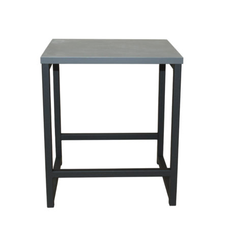 Табурет RION ALLERD, металл, ЛДСП, черный муар, Металл Бруклин