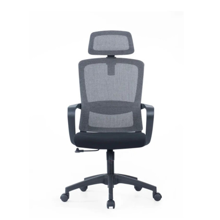 Кресло компьютерное SitZone U-060A, сетка, ткань, черный, пластик, 2 шт/упак