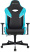 Кресло игровое Бюрократ Knight Thunder 5X, экокожа, черный, голубой Кресло игровое Бюрократ Knight Thunder 5X, экокожа, черный, голубой