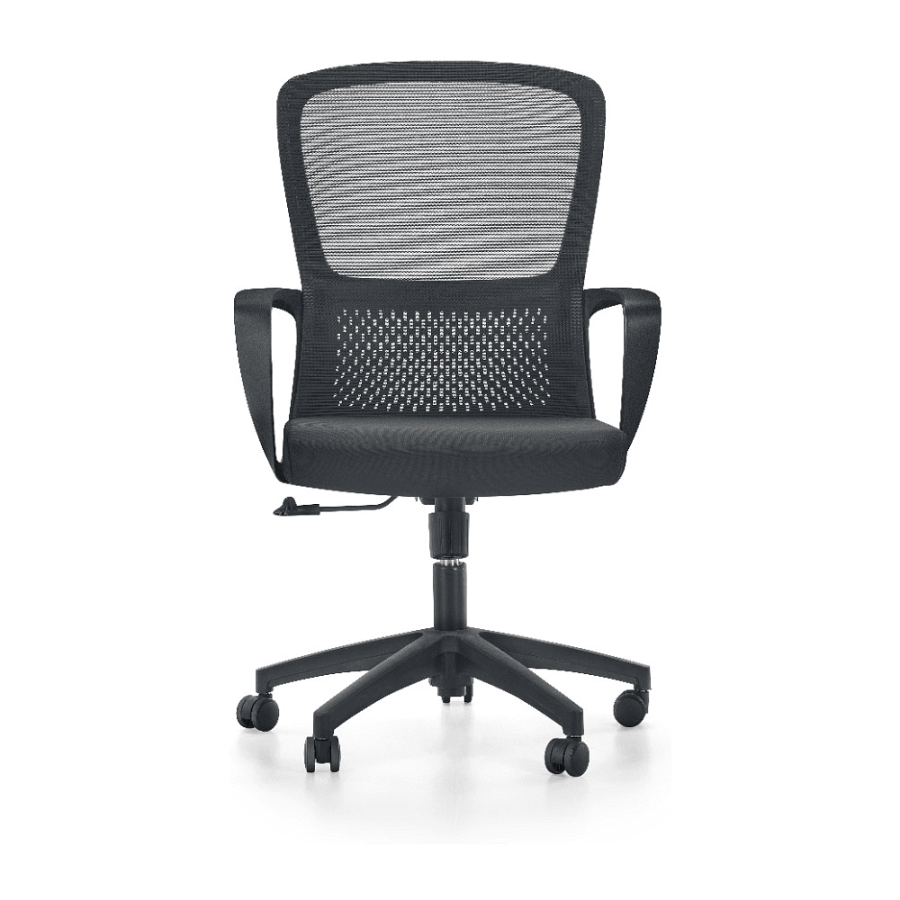 Кресло компьютерное SitZone U-069B, сетка, ткань, черный, 2 шт/упак, -30%