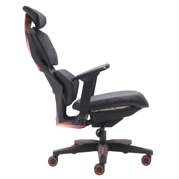 Игровое компьютерное кресло EVERPROF Tiger, сетка, пластик, черный