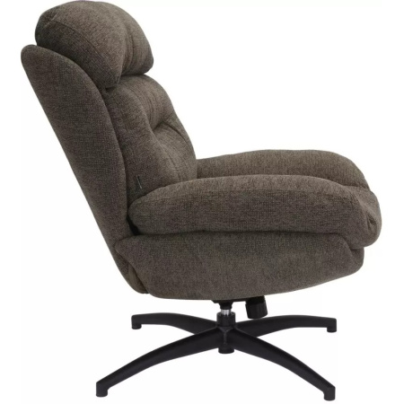 Кресло мягкое EVERPROF Kiwi, ткань, темно-коричневый