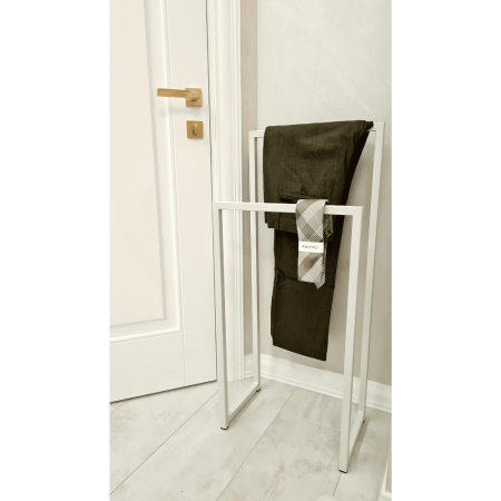 Вешалка напольная ALLERD 90 RION, белый муар