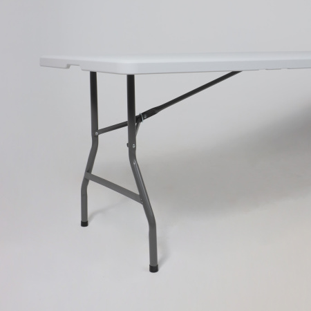 Стол складной Table AKS тип 1, 2400х760х740 мм, пластик, белый