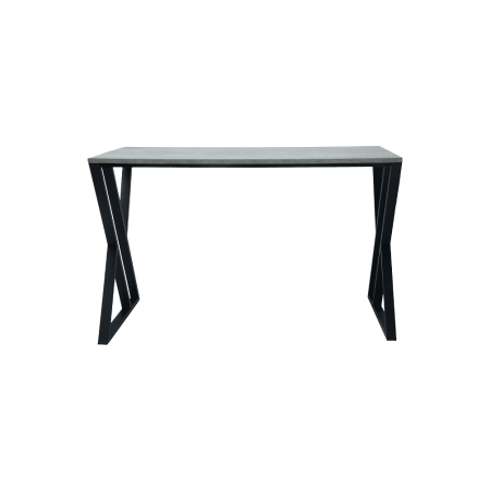 Стол письменный ALLERD GEON, черный муар, Бетон