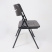 Стул складной, пластик, темно-серый