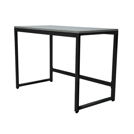 Стол письменный ALLERD RION, черный муар, бетон