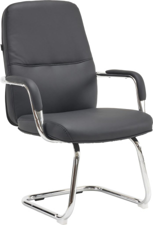 Кресло д/посетителей EVERPROF Vesta CF экокожа, черный Кресло д/посетителей EVERPROF Vesta CF экокожа, черный