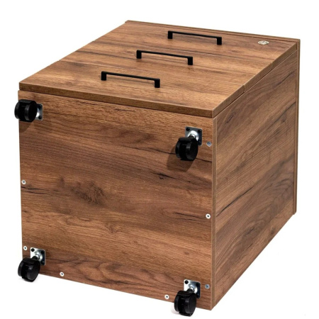 Тумба Millwood офисная подкатная, 465x450 мм, дуб табачный крафт Тумба Millwood офисная подкатная, 465x450 мм, дуб табачный крафт