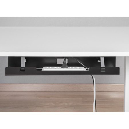 Кабель-канал горизонтальный CC11-4B, черный