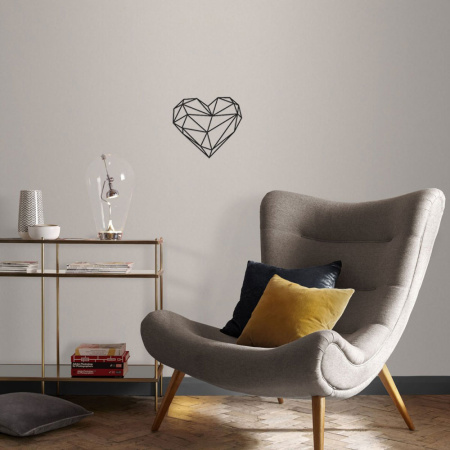 Пано настенное Woodary "2319", 38x33 см, черный Пано настенное Woodary "2319", 38x33 см, черный