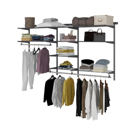 Гардеробная система Optima G240, графит