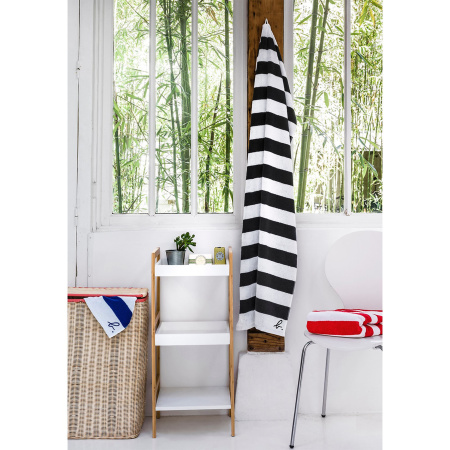 Стойка для хранения MAGNOLIA - 3, бамбук + белый