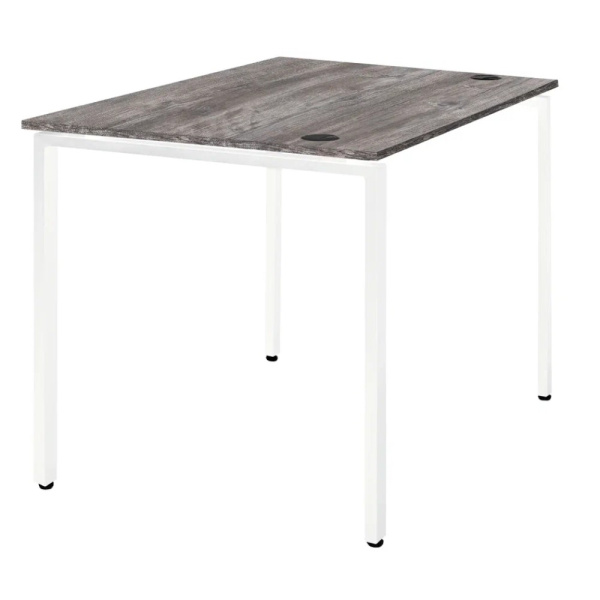 Стол письменный Millwood Лофт Сиэтл (ДТ-5), 1300х700 мм, сосна пасадена, белый