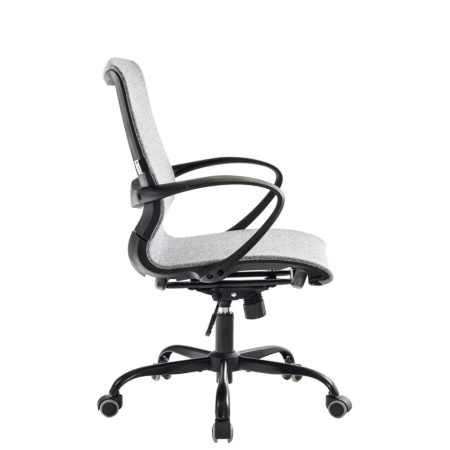 Кресло компьютерное EVERPROF Zero, ткань, металл, серый