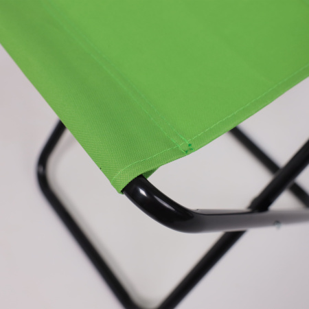 Табурет складной ANGLER, ткань, зеленый
