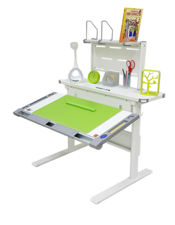 Стол Comf-Pro М7, 1050х780х(575-908) мм, белый