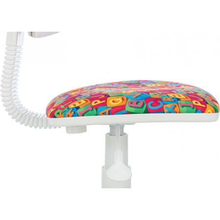 Детское компьютерное кресло Бюрократ CH-W299, мультиколор алфавит