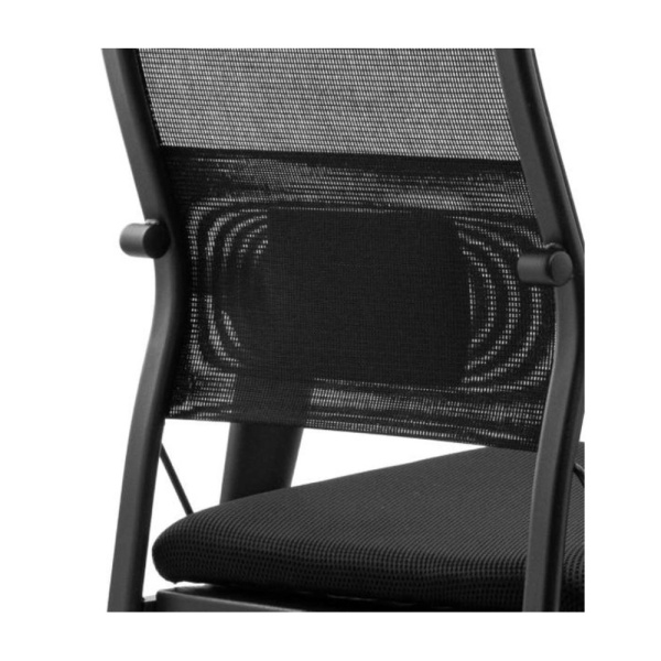 Кресло компьютерное ErgoLife SynchroSit Air-180 B2-311D, ткань, сетка, черный