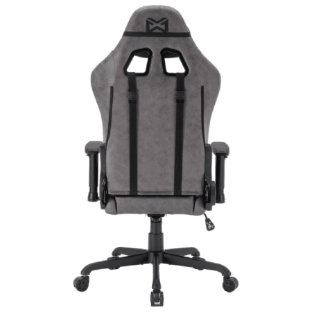 Кресло игровое BRAVE WS-3 Lynx Grey иск.замша, серый, крестов. металл