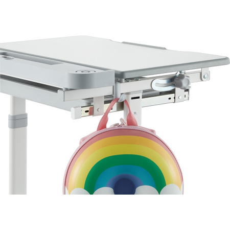 Растущая парта со стулом FunDesk Bellissima Grey, серый