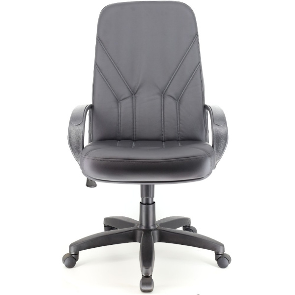 Кресло компьютерное Everprof Komo PL, экокожа, пластик, черный