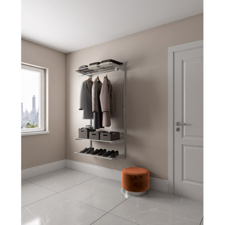 Гардеробная система Basic G90, белая Гардеробная система Basic G90, белая