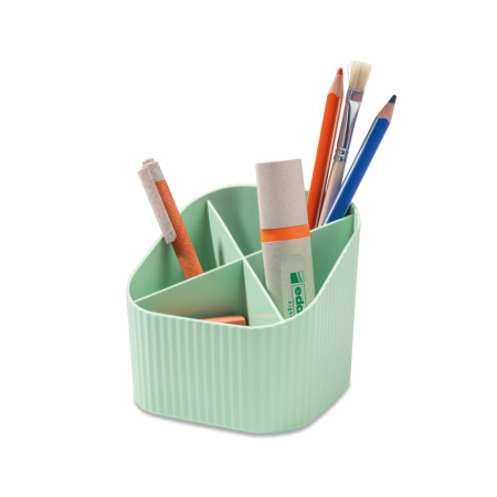 Подставка для канцелярских мелочей Han Re-X-Loop, пастельный зеленый 