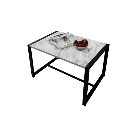 Стол журнальный ALLERD RION, черный муар, Энигма
