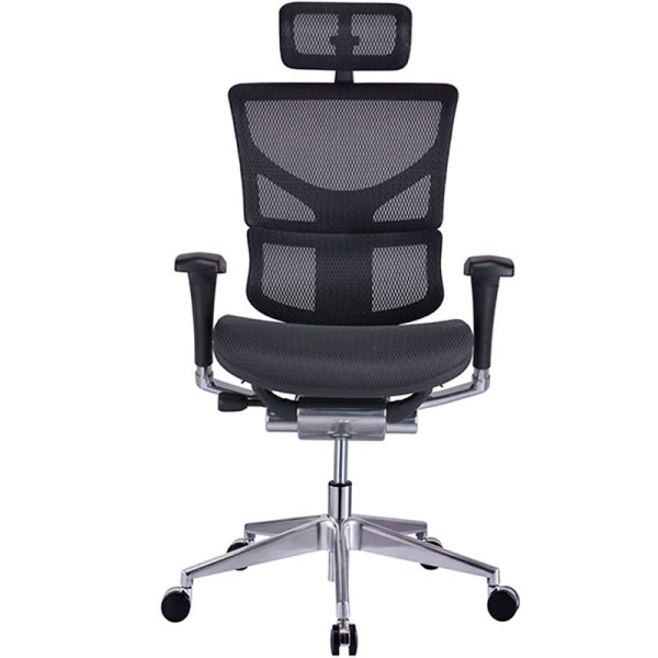 Кресло компьютерное Ergostyle Sail Aluminium, черный