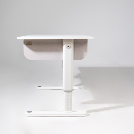 Комплект Ergosmart ученический Caravel S: стол регулируемый Caravel S, полка с подставкой для книг Wooden space S