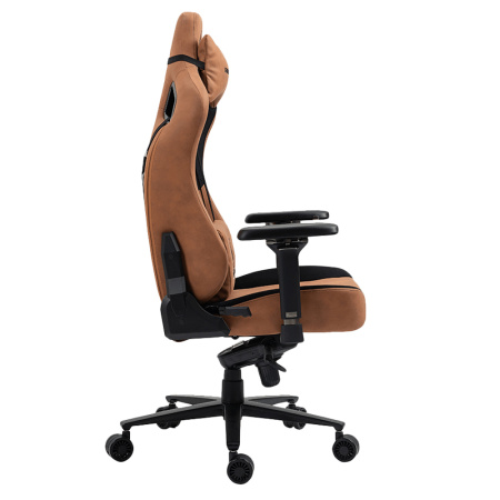 Игровое компьютерное кресло Evolution Project A Fabric, коричневый Игровое компьютерное кресло Evolution Project A Fabric, коричневый
