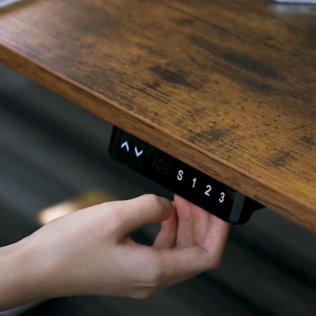 Каркас стола с электроприводом одномоторный AOKE, Well Desk Light, белый (AK-LCSM01T-WT) Каркас стола с электроприводом одномоторный AOKE, Well Desk Light, белый (AK-LCSM01T-WT)