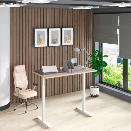 Стол подъемный WellDesk Flagman (регулируемый по высоте каркас арт. 9022026 и столешница арт. 9190093)