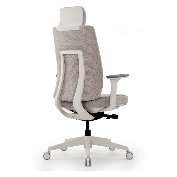 Кресло компьютерное SitZone CH-K55A-BS, ткань, бежевый, пластик, -30%